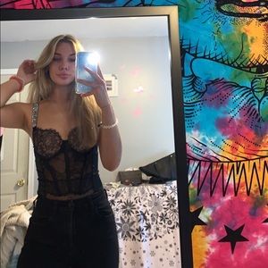 Victoria’s Secret corset lingerie